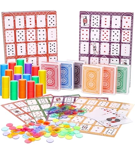 【keeno】at dusk Amazon.com: Zubebe 642Pcs Poker Keno Game Set with Cards and Chips